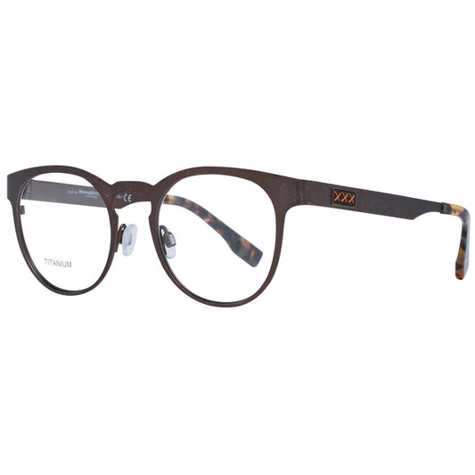 Ermenegildo Zegna Titan-Brille mit Bronze-Farbton (Rahmen)