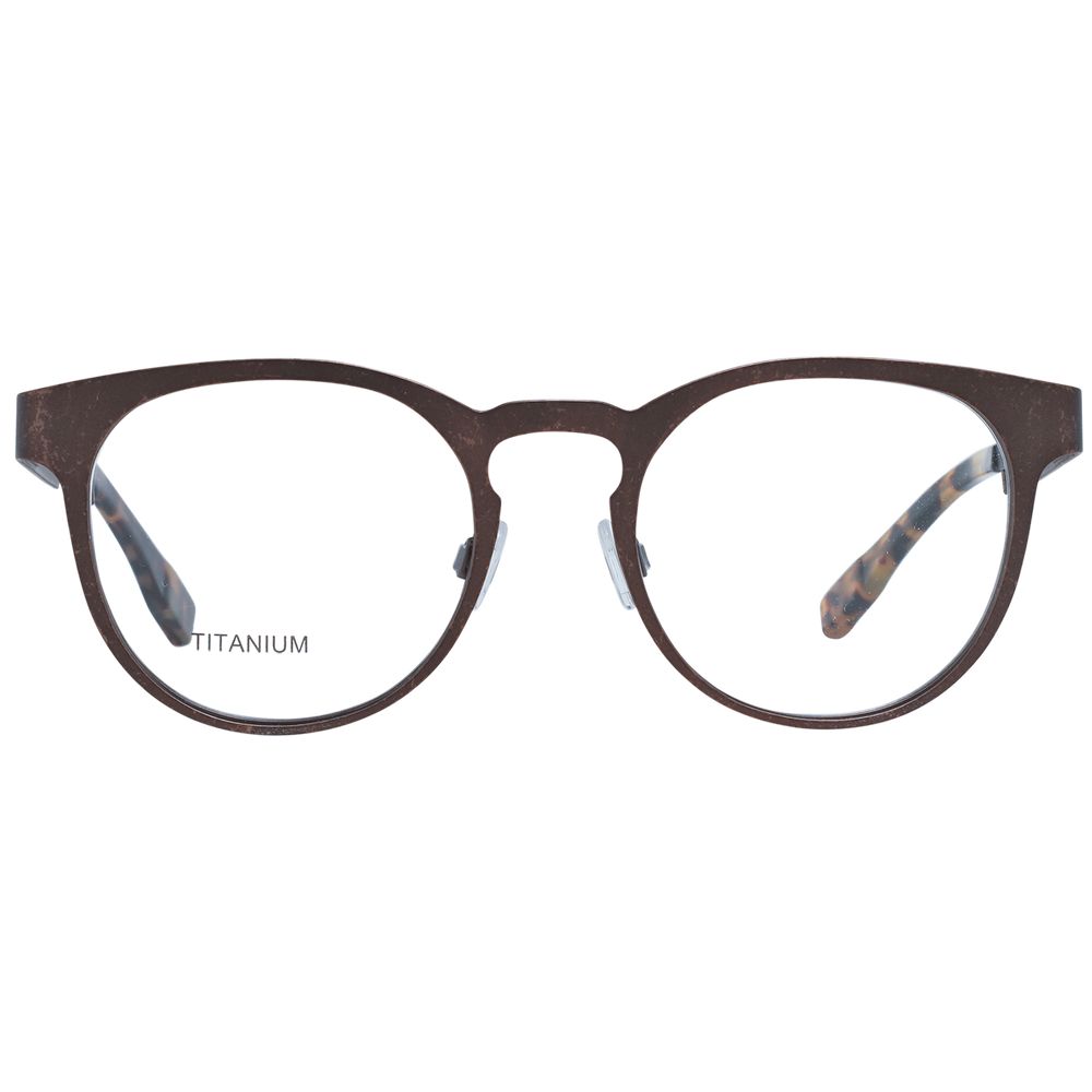 Ermenegildo Zegna Titan-Brille mit Bronze-Farbton (Rahmen)