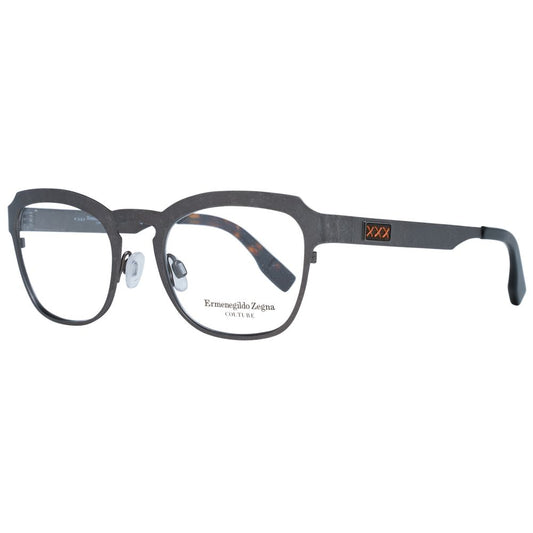 Ermenegildo Zegna Grau-Titan-Brille (Rahmen)