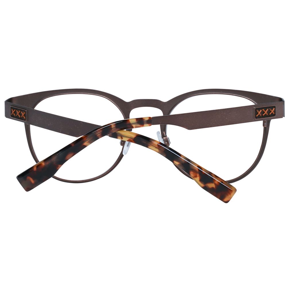 Ermenegildo Zegna Titan-Brille mit Bronze-Farbton (Rahmen)