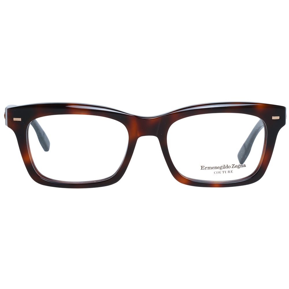 Ermenegildo Zegna Braune Kunststoff-Brille (Rahmen)