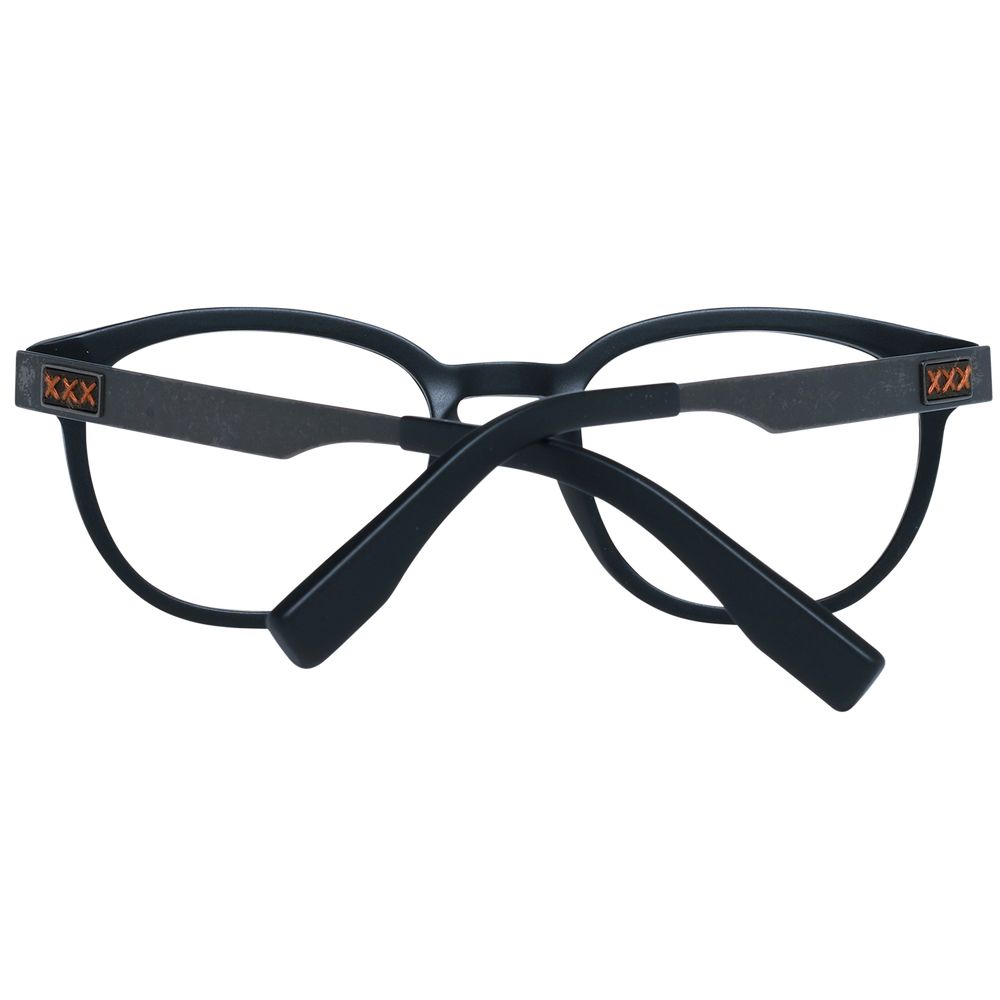 Ermenegildo Zegna Schwarze Kunststoff-Brille (Rahmen)