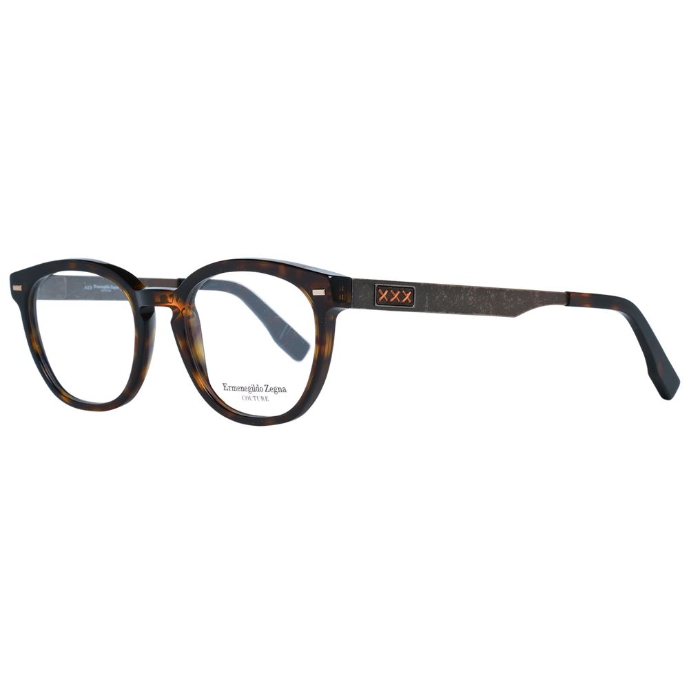 Ermenegildo Zegna Braune Kunststoffbrille (Rahmen)