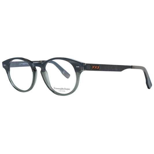 Ermenegildo Zegna Graue Kunststoff-Brille (Rahmen)