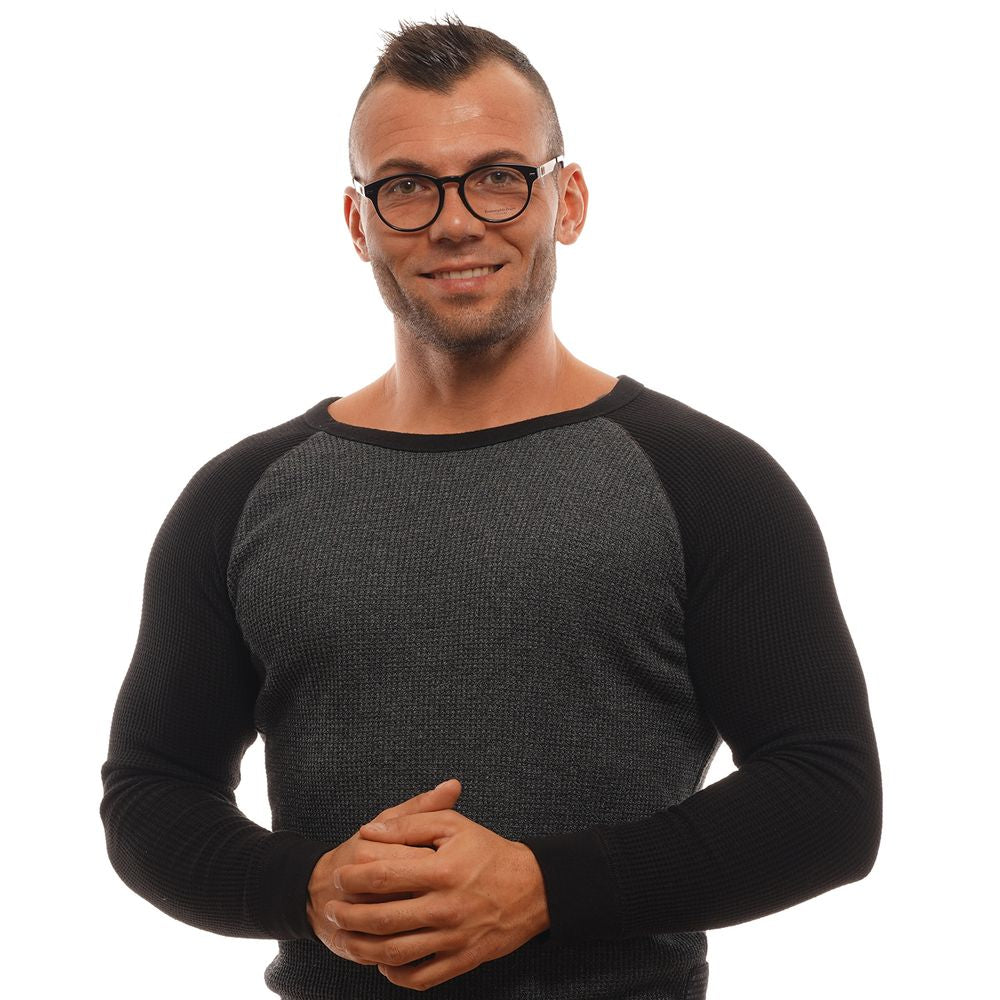 Ermenegildo Zegna Schwarze Kunststoffbrille (Rahmen)