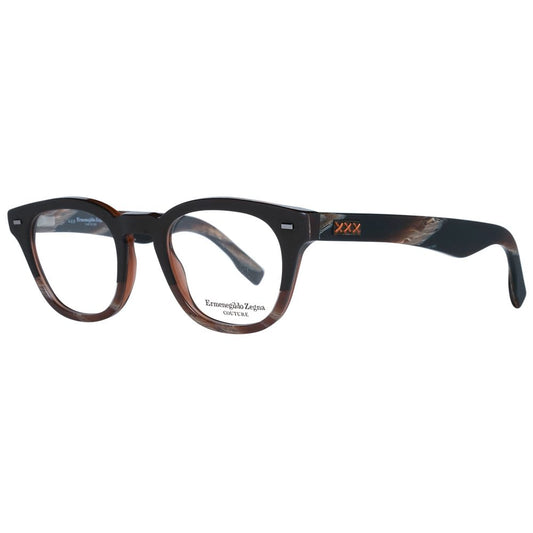 Ermenegildo Zegna Braune Kunststoffbrille (Rahmen)