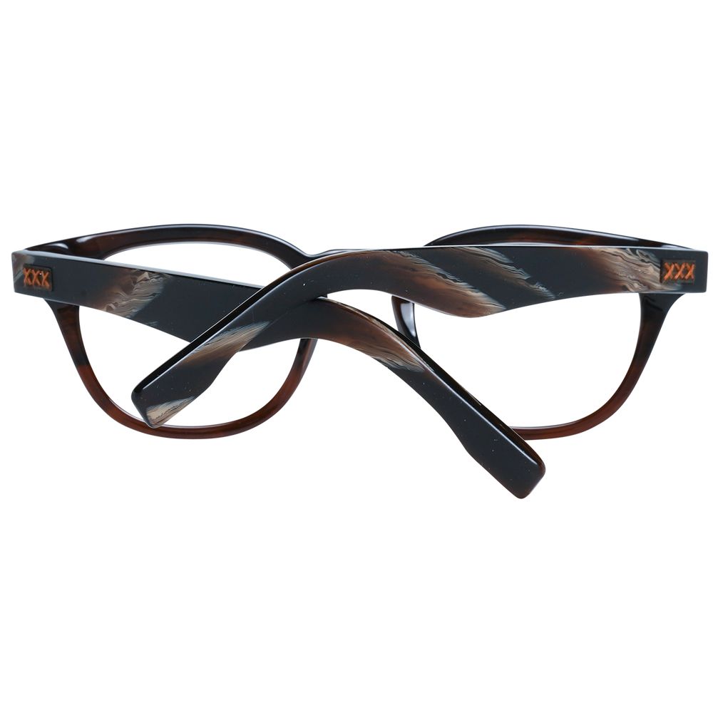 Ermenegildo Zegna Braune Kunststoffbrille (Rahmen)