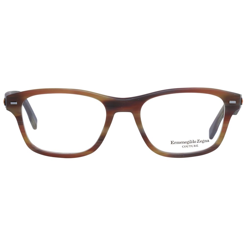 Ermenegildo Zegna Braune Kunststoffbrille (Rahmen)