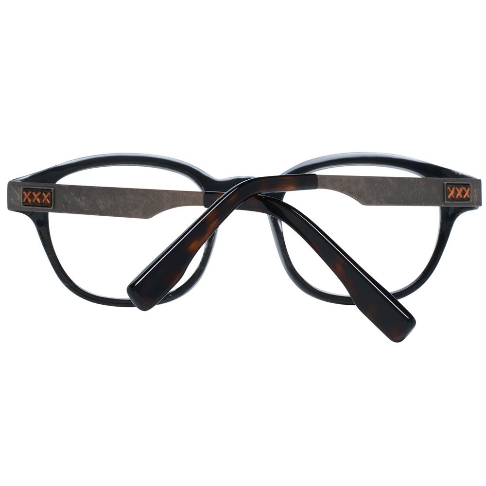Ermenegildo Zegna Schwarze Hornbrille (Rahmen)