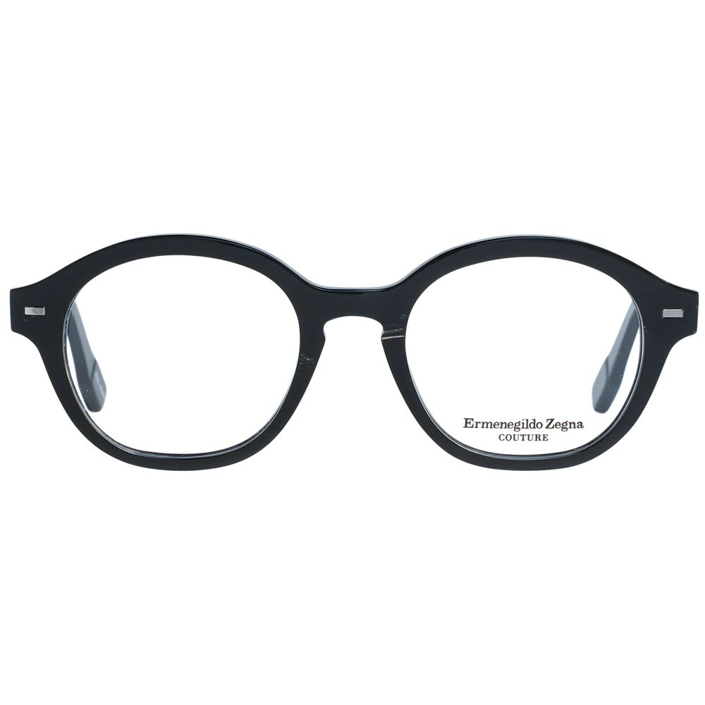 Ermenegildo Zegna Schwarze Hornbrille (Rahmen)