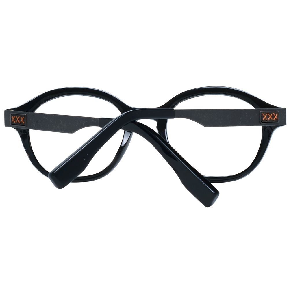 Ermenegildo Zegna Schwarze Hornbrille (Rahmen)