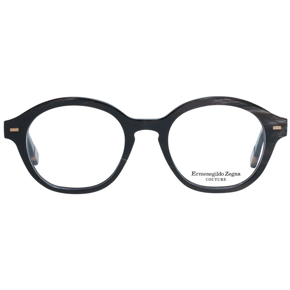 Ermenegildo Zegna Braune Hornbrille (Rahmen)