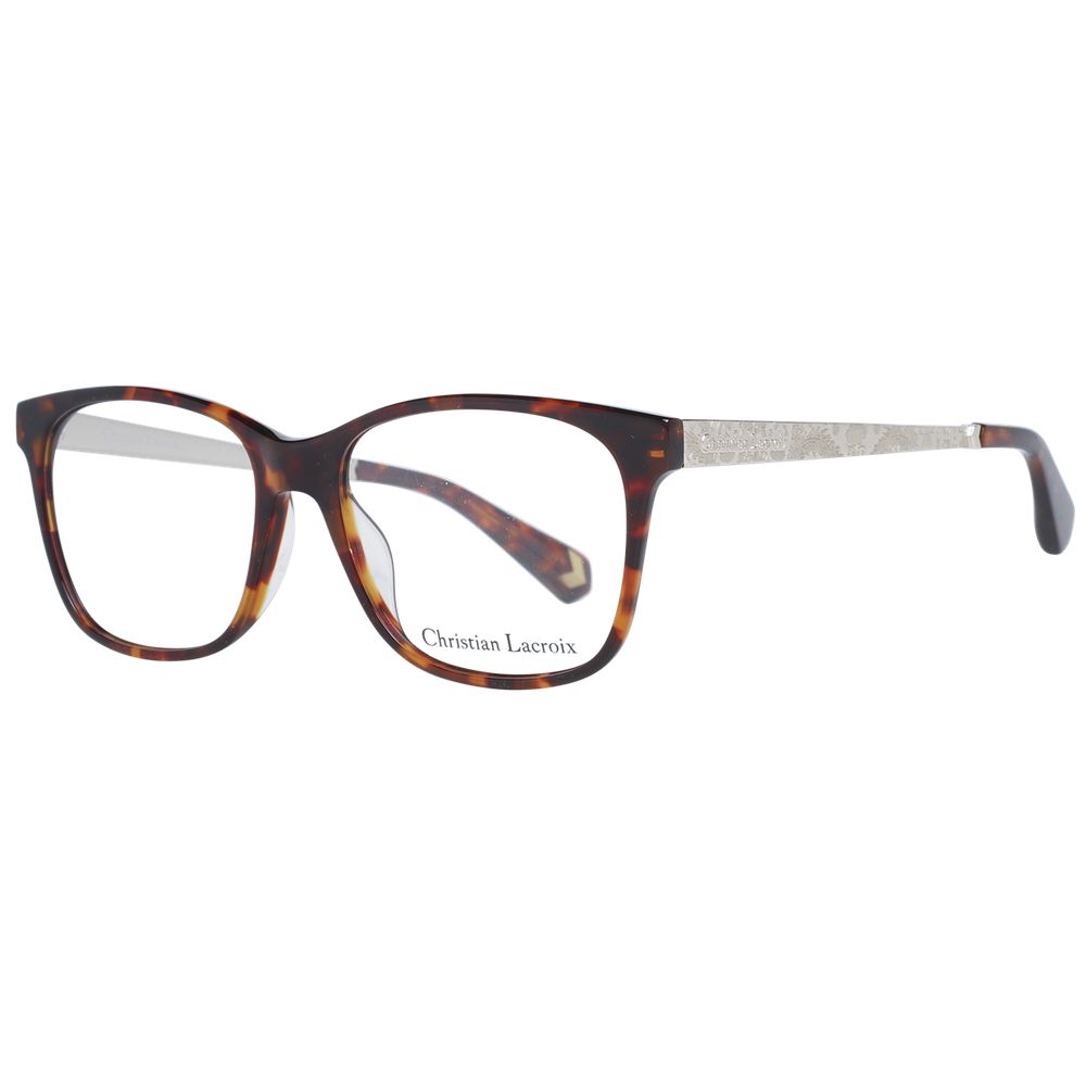 Christian Lacroix Braune Acetat-Brille (Gestelle)
