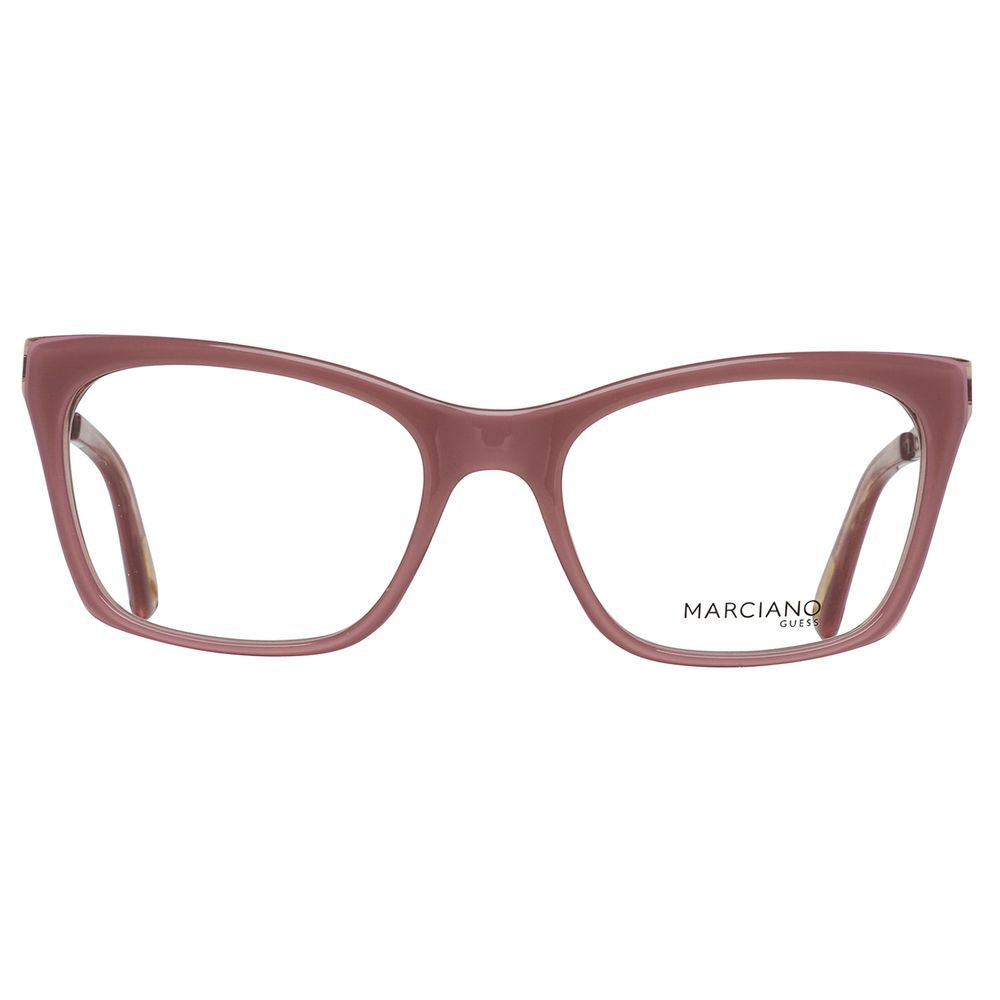 Marciano by Guess Rosafarbene Metall- und Kunststoffbrille (Rahmen)