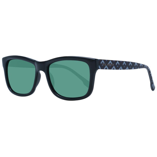 Ted Baker Sonnenbrille aus schwarzem Celluloseacetat