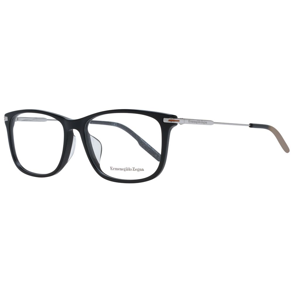 Ermenegildo Zegna Schwarze Kunststoffbrille (Rahmen)