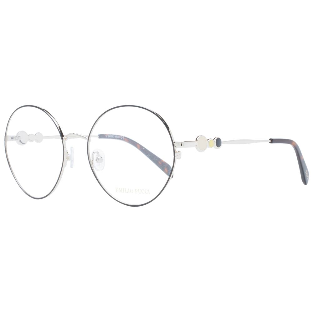 Emilio Pucci Elegante Metall-Brille (Rahmen)
