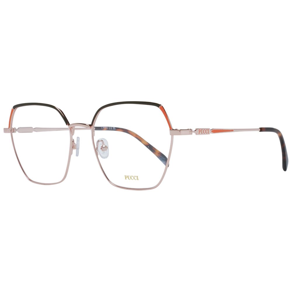 Emilio Pucci Metallbrille in Roségold (Rahmen)
