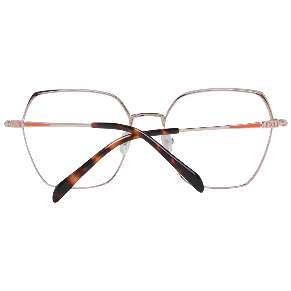 Emilio Pucci Metallbrille in Roségold (Rahmen)