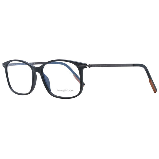 Ermenegildo Zegna Brille mit schwarzem Titan-Gestell
