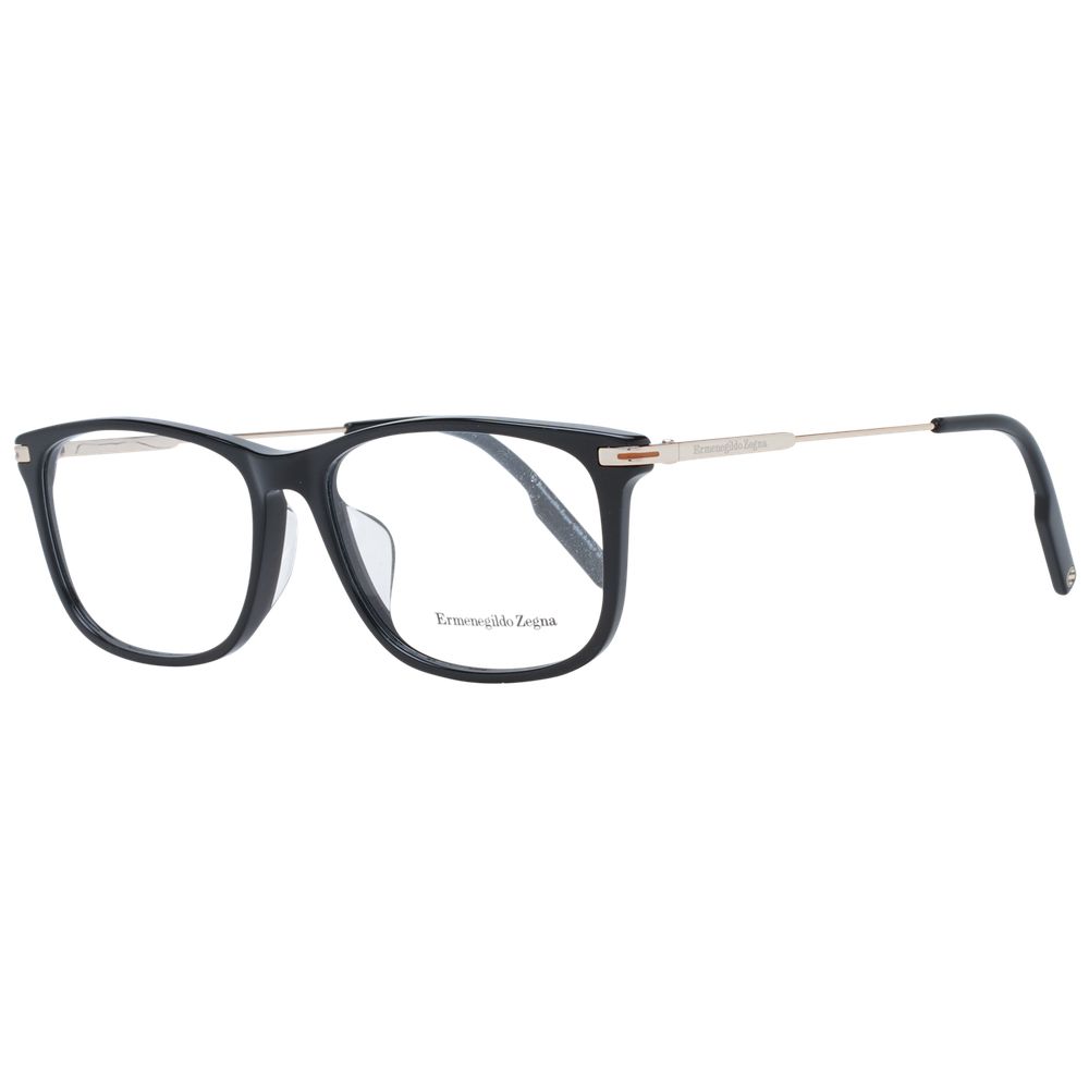 Ermenegildo Zegna Schwarze Kunststoffbrille (Gestelle)