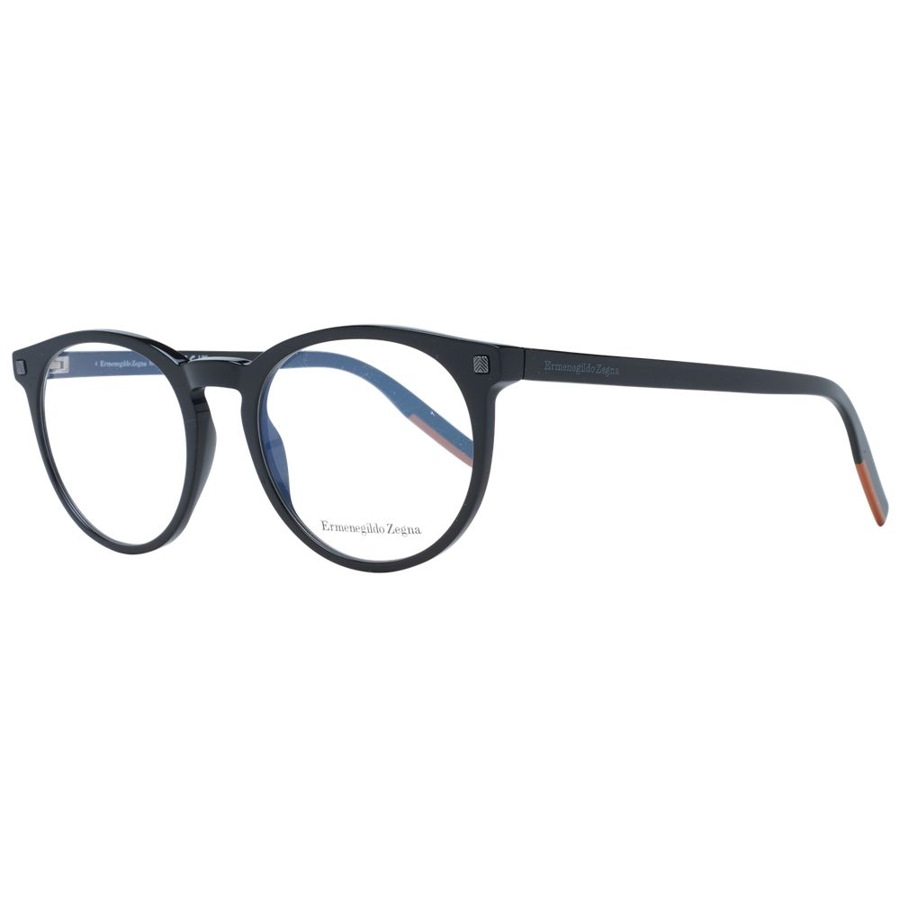 Ermenegildo Zegna Schwarze Kunststoffbrille (Gestelle)