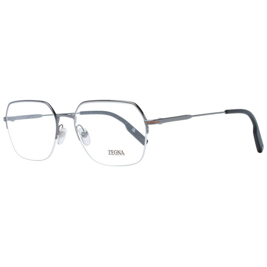 Ermenegildo Zegna Graue Metallbrille (Gestelle)
