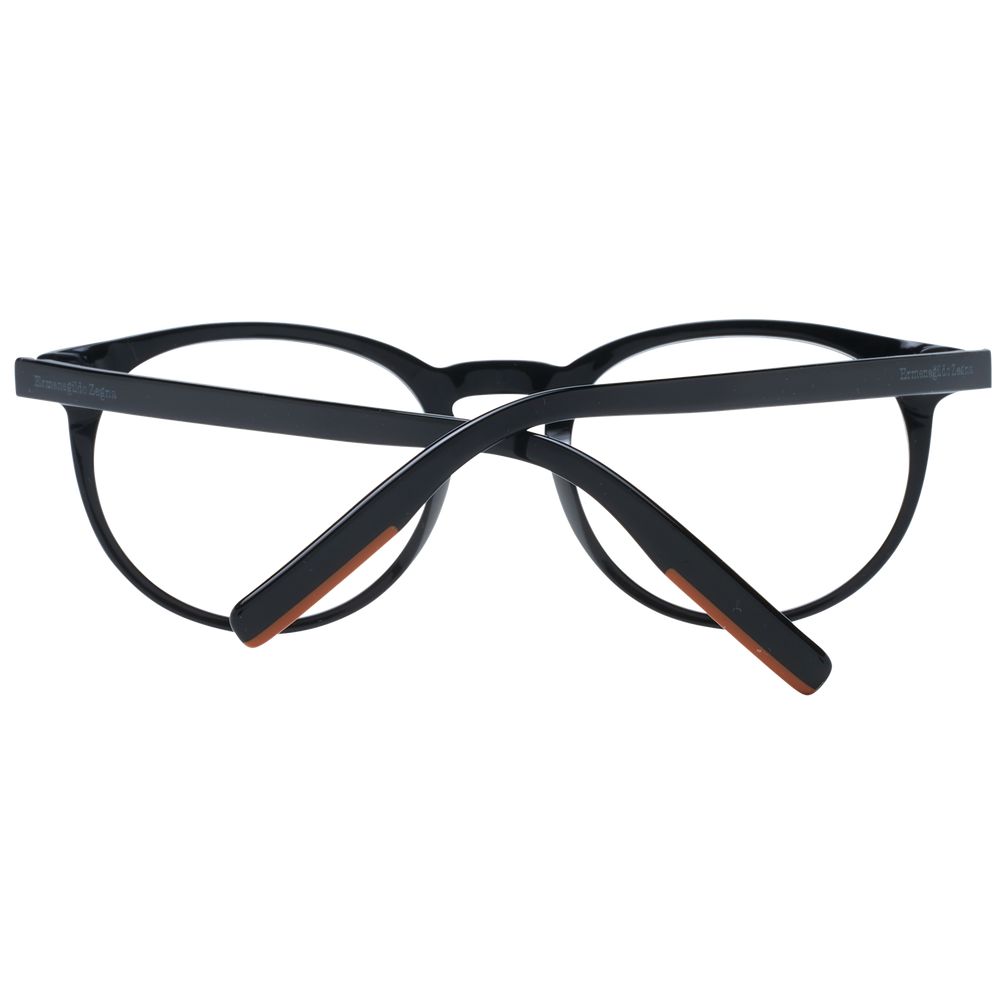Ermenegildo Zegna Schwarze Kunststoffbrille (Gestelle)