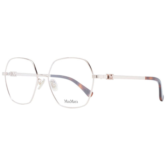 Max Mara Roségoldene Metallbrille (Rahmen)