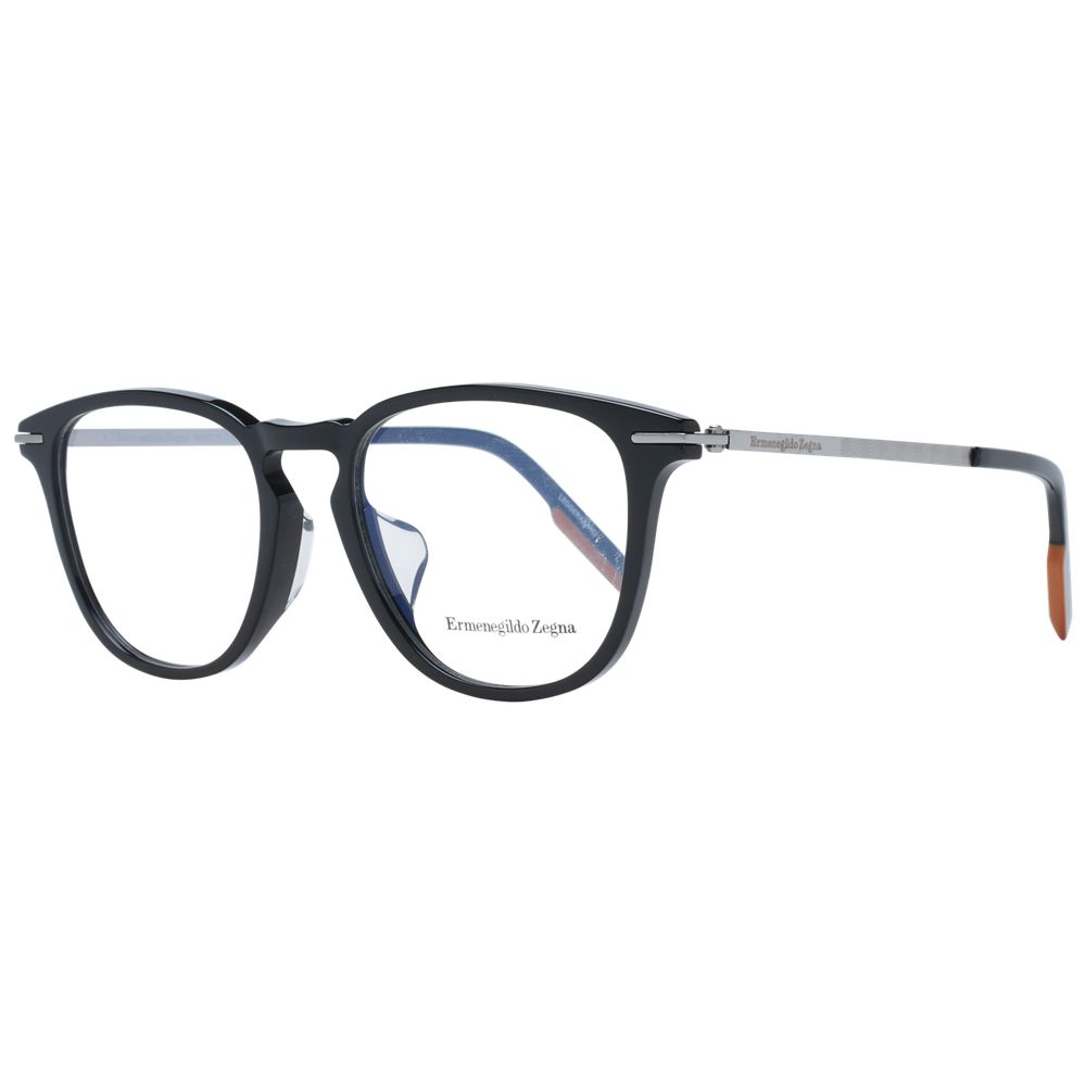 Ermenegildo Zegna Schwarze Kunststoff-Brille (Gestelle)