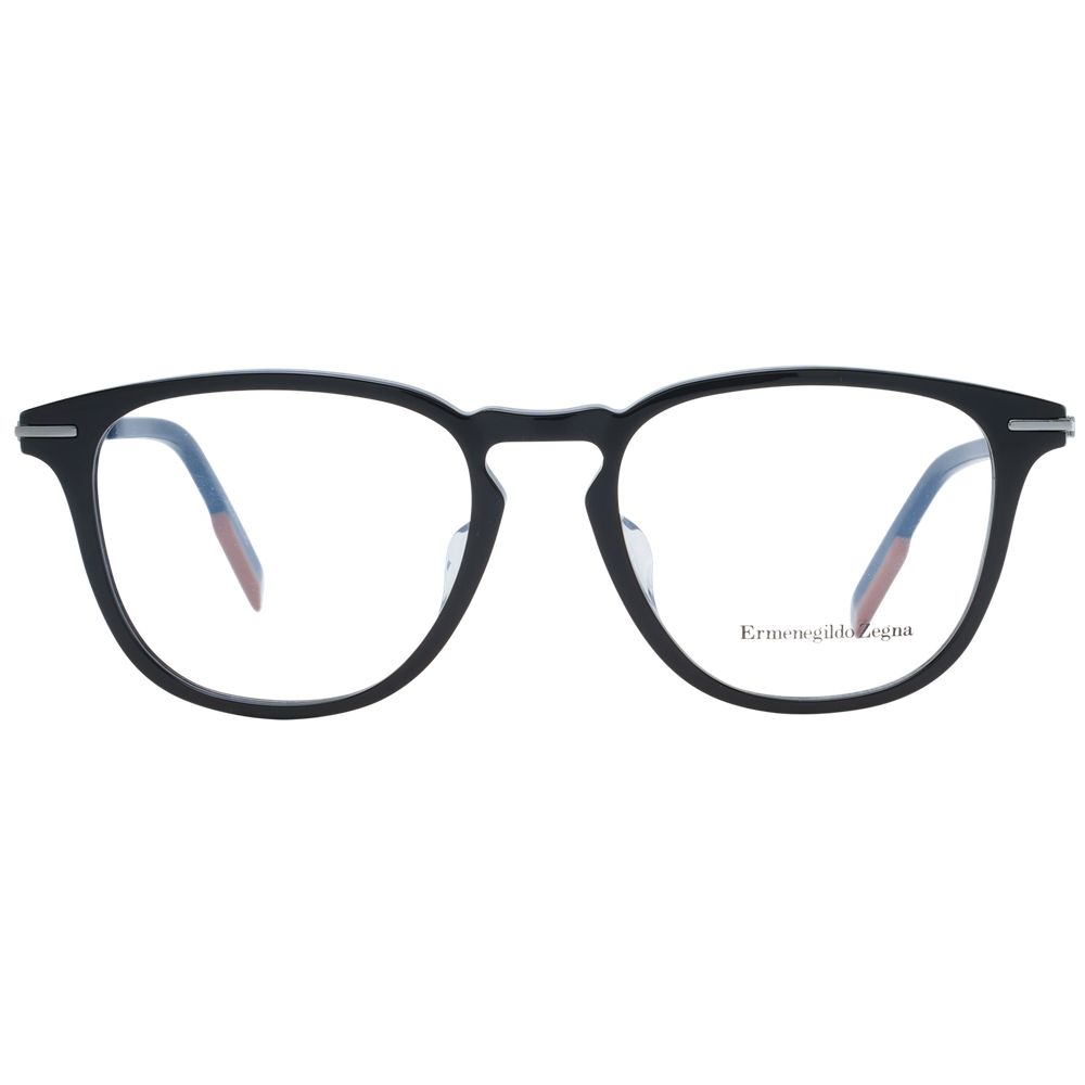 Ermenegildo Zegna Schwarze Kunststoff-Brille (Gestelle)