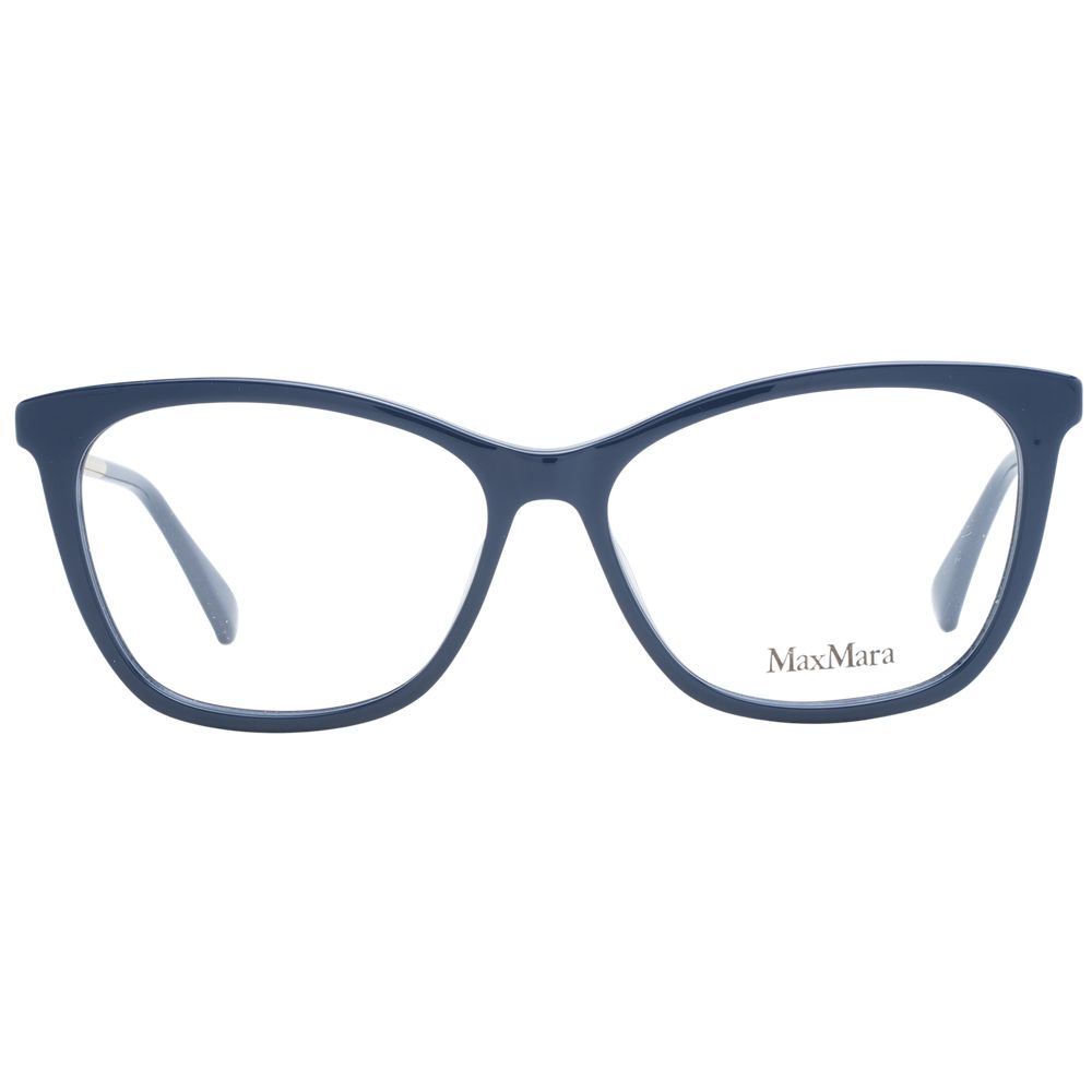 Max Mara Blaue Kunststoff-Brille (Rahmen)