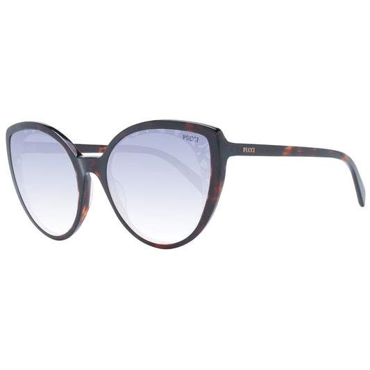 Emilio Pucci Braune Sonnenbrille aus Kunststoff