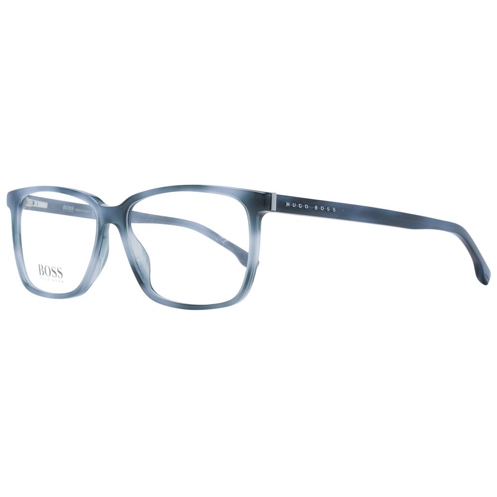 Hugo Boss Blaue Acetat-Brille (Rahmen)