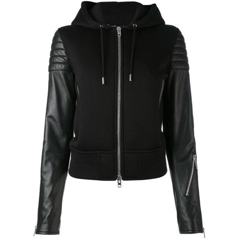 Givenchy Schwarze Viskose Jacken & Mantel