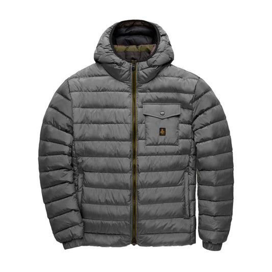 Refrigiwear Graue Nylon Herren Jacke