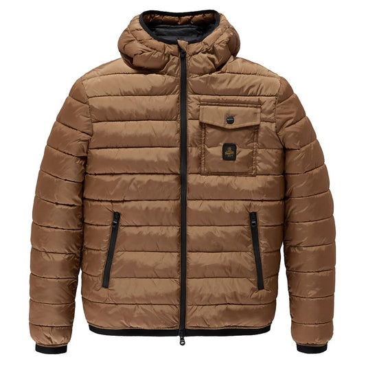Refrigiwear Braune Nylonjacke