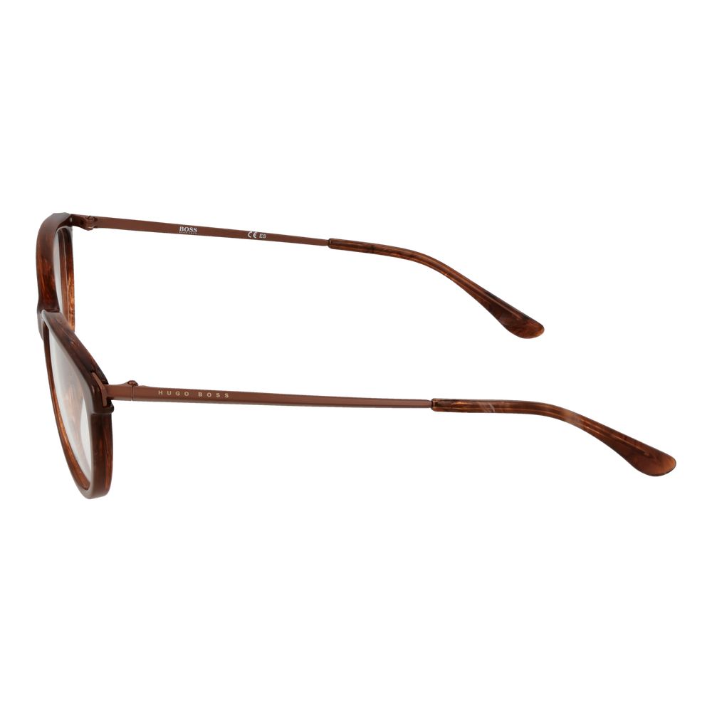 Hugo Boss Braune Acetat-Brille (Gestelle)