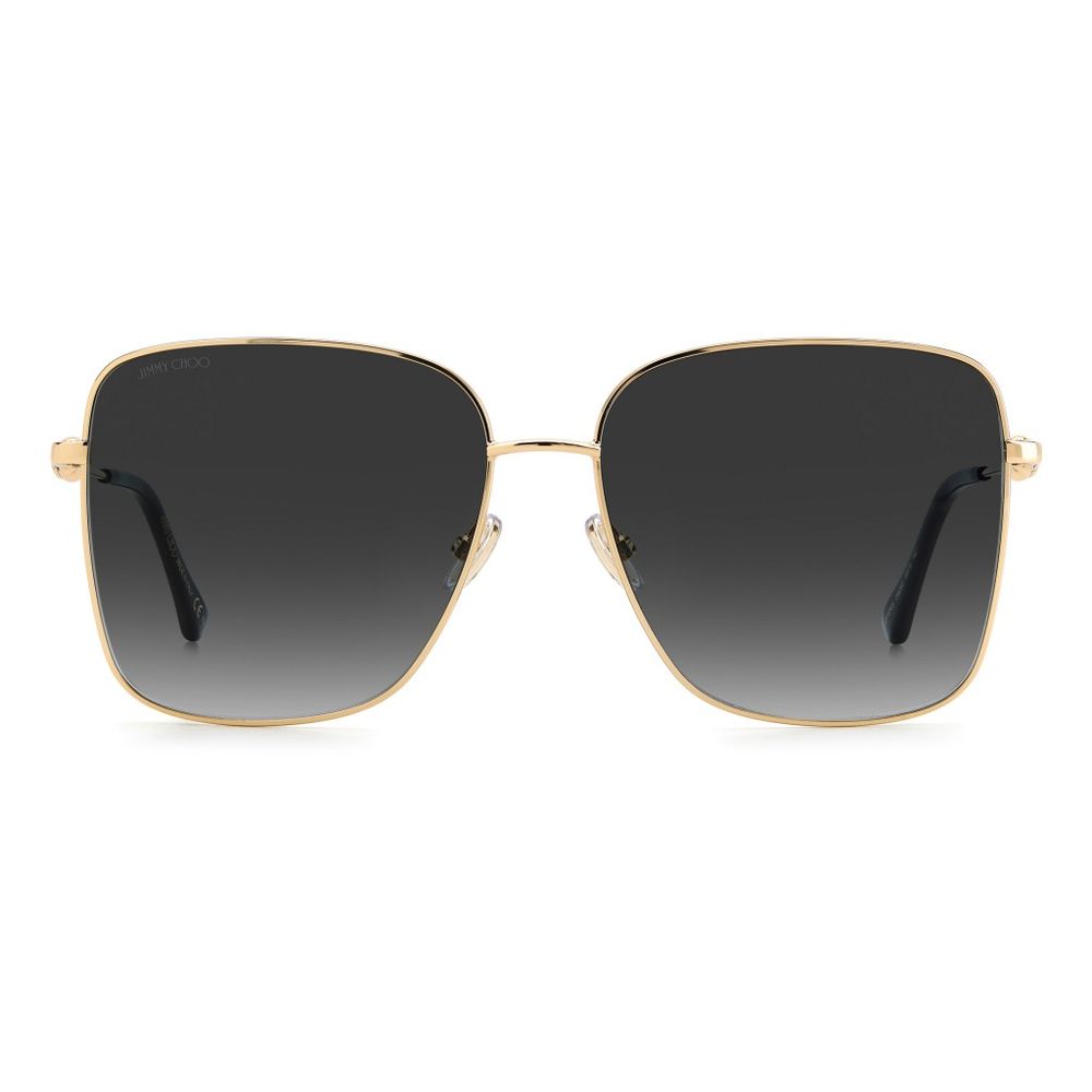 Jimmy Choo Goldene Metall-Sonnenbrille