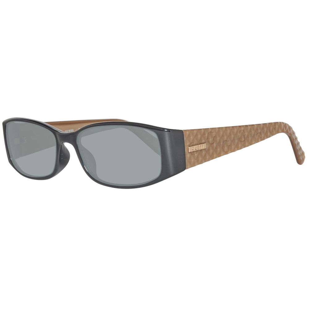 Guess Schwarze Plastiksonnenbrille