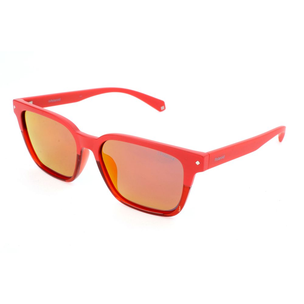 Polaroid Rote Polycarbonat-Sonnenbrille
