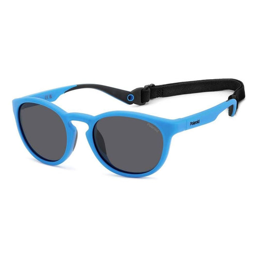 Polaroid Blaue Kunstharz-Sonnenbrille