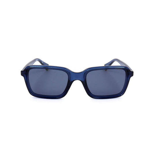Polaroid Blaue Metall-Sonnenbrille