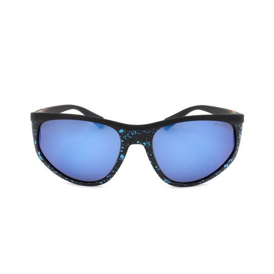 Polaroid Blaue Gummi-Sonnenbrille