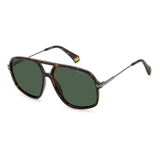 Polaroid Braune Plastiksonnenbrille