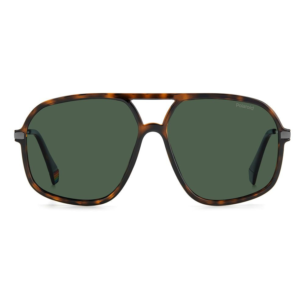 Polaroid Braune Plastiksonnenbrille