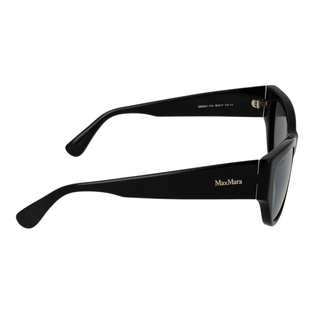 Max Mara Schwarze Sonnenbrille aus Kunststoff