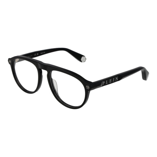 Philipp Plein Schwarze Celluloseacetat-Brille (Rahmen)