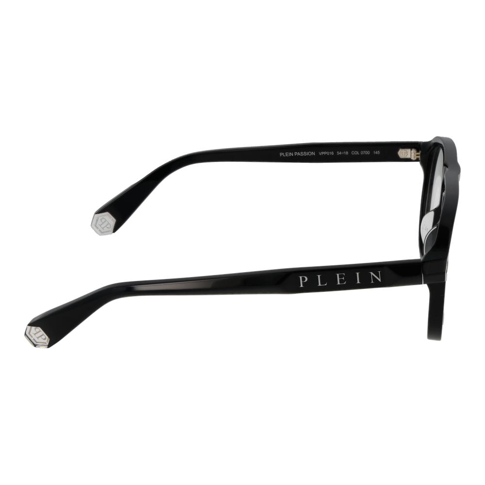 Philipp Plein Schwarze Celluloseacetat-Brille (Rahmen)