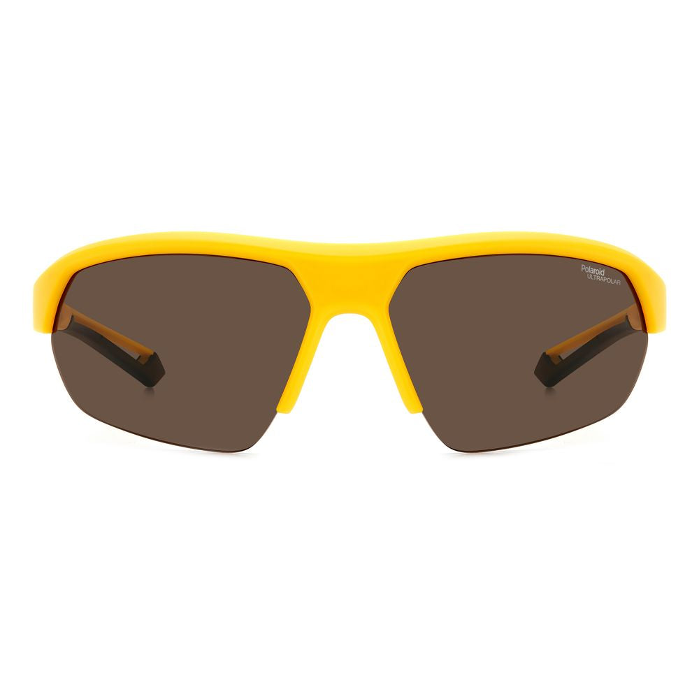 Polaroid Gelbe Kunstharz-Sonnenbrille